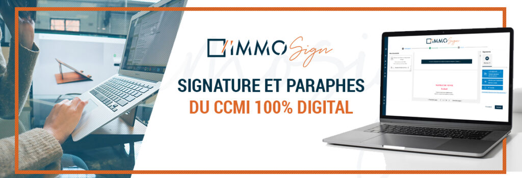 Signature et paraphes du CCMI 100% digital
